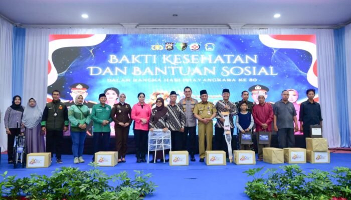 Hari Bhayangkara ke-80, Polda Jambi Gelar Bakti Kesehatan dan Sosial untuk Masyarakat