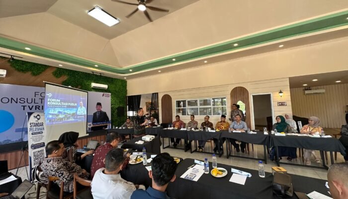 Kanwil Kemenkum Jambi Hadiri Forum Konsultasi Publik TVRI Jambi, Dorong Penguatan Standar Pelayanan Publik
