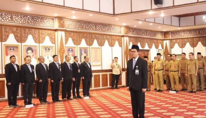 Gubernur Al Haris Kukuhkan Kepala BPKP Jambi, Tekankan Pengawasan Keuangan untuk Kesejahteraan Rakyat