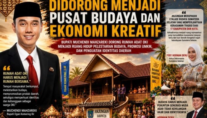 Anjungan OKI Didorong Jadi Pusat Budaya Ekonomi Kreatif Masyarakat