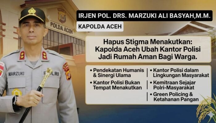 Hapus Stigma Menakutkan, Kapolda Aceh Sukses Ubah Kantor Polisi Jadi Rumah Aman Bagi Warga