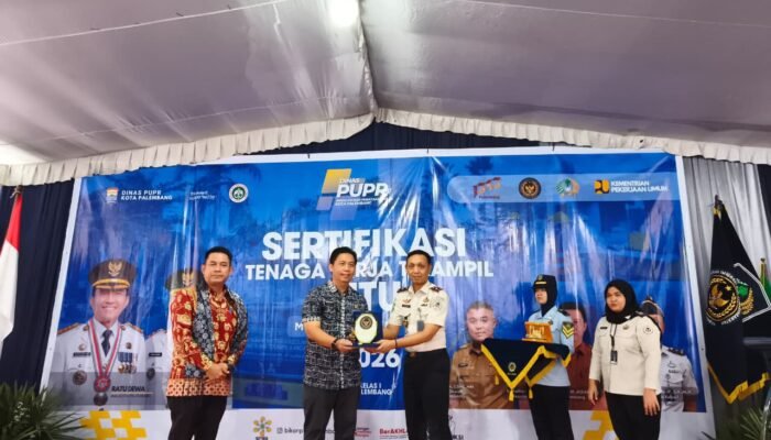 Rutan Kelas I Palembang Jadi Lokasi Sertifikasi Tenaga Kerja Terampil MTU Kementerian PUPR