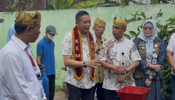 Kolaborasi Program RT Berkelas dan KKMP di Tulusrejo Diapresiasi Walikota Malang