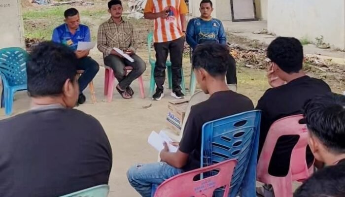 Anggota DPRK Aceh Tamiang Pimpin Technical Meeting Turnamen Futsal