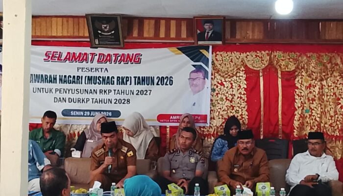 Ketua BPRN Pasiah Laweh: Seluruh Kegiatan Nagari Harus Diketahui Masyarakat