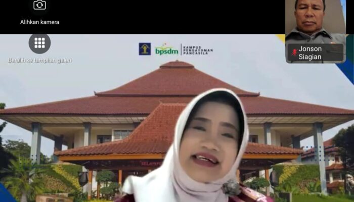 Kakanwil Kemenkum Jambi Ikuti Webinar Nasional Bahas Strategi Pengembangan Karier ASN