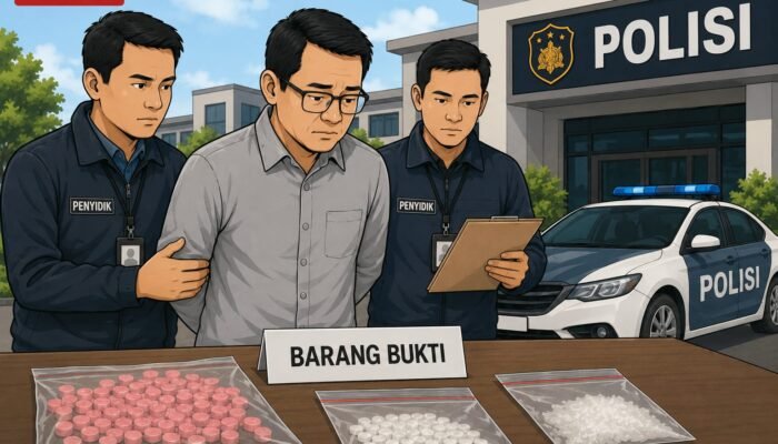 Pejabat Kanwil Ditjenpas Jambi Ditangkap Terkait Dugaan Ekstasi, Polisi Sita 536 Butir