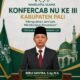 Panitia Konfercab III NU PALI Ucapkan Syukur & Maaf: Keberhasilan Karena Kebersamaan