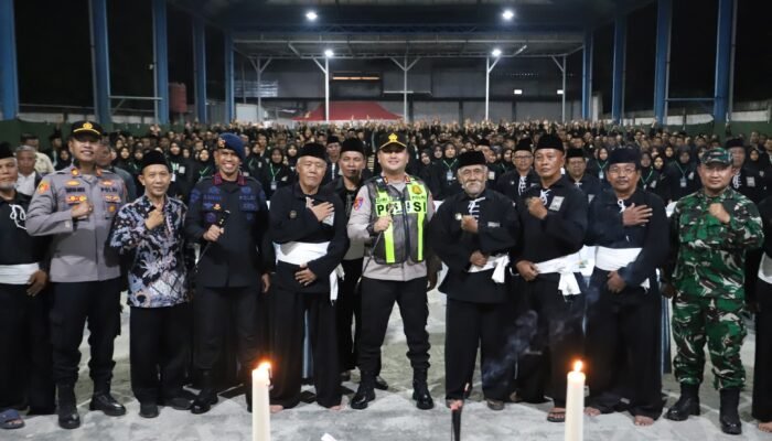 Polres Gresik Apresiasi Sinergi Masyarakat dalam Pengamanan Suran Agung dan Pengesahan PSHT