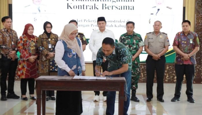 Bupati Sidoarjo Subandi Tegaskan Proyek Molor Tak Boleh Terulang