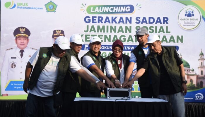 GARDU Sosial Resmi Diluncurkan, Pemkab Sidoarjo Perkuat Perlindungan Pekerja Formal dan Informal Cegah Kemiskinan Baru 