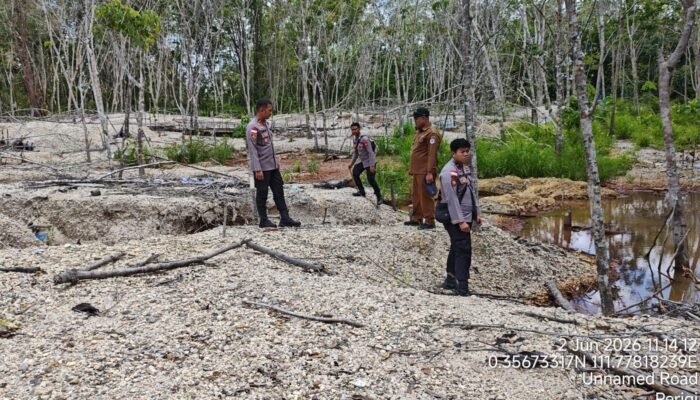 Bantah Isu PETI di Desa Perigi, Polsek Silat Hilir Turun Cek Langsung: Hasil Nihil
