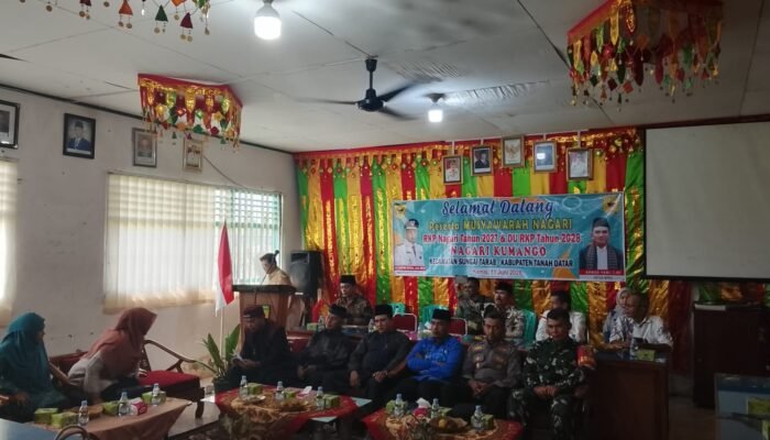 Nagari Kumango Tetapkan Rencana Pembangunan Tahun 2027