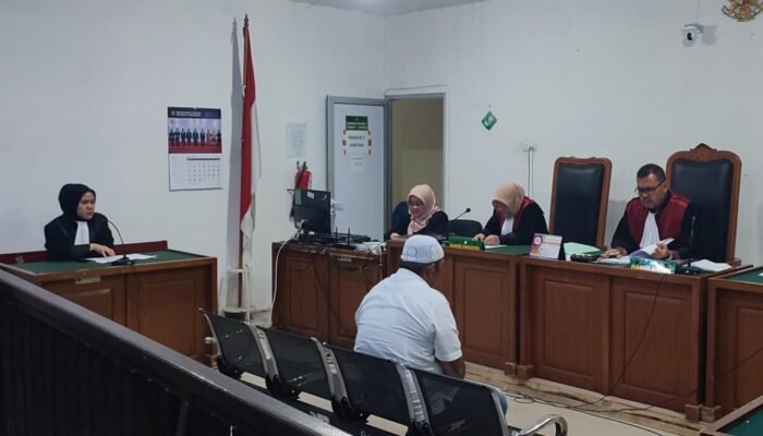 Didakwa Selewengkan Dana Desa Rp 418 Juta, Kades Sebokor Sampaikan Eksepsi, JPU Bungkam
