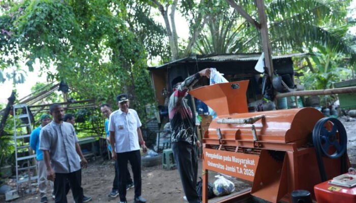 FKIP UNJA Luncurkan Mesin Pengolah Sampah di Mendalo Indah, Perkuat Bank Sampah dan Ekonomi Sirkular
