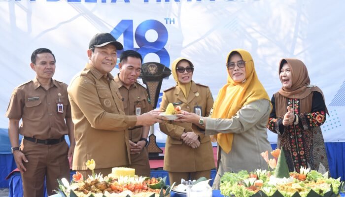 Evaluasi Kinerja di HUT ke- 48 Delta Tirta, Bupati Subandi Tekankan Disiplin, Koordinasi, dan Pelayanan Responsif