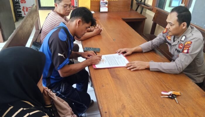 Utamakan Restoratif Justice, Polisi Fasilitasi Damai Kasus Dugaan Pencurian Motor di Seberuang
