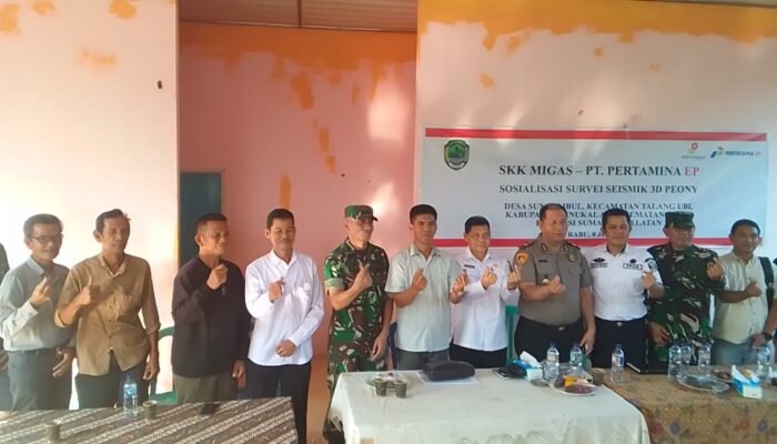 Pemkab PALI, Pertamina dan BGP Sosialisasikan Survei Seismik 3D Peony, Warga Sungai Ibul Nyatakan Dukungan