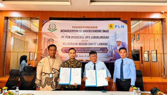 Perkuat Kepastian Hukum, PLN Gandeng Kejari Empat Lawang