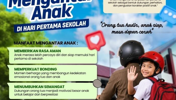 Wali Kota Jambi Imbau Orang Tua Antar Anak ke Sekolah pada Hari Pertama Masuk 13 Juli 2026