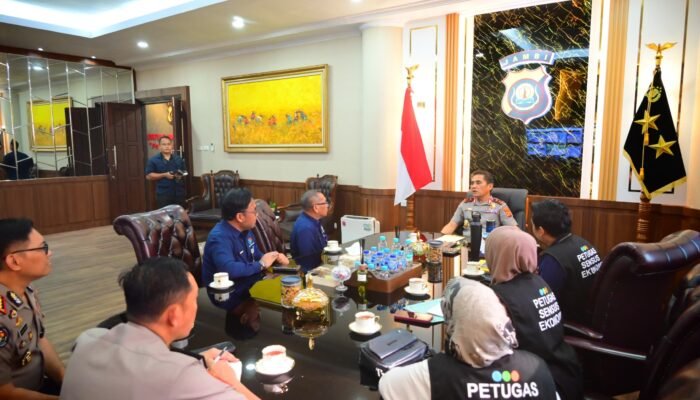 Kapolda Jambi Terima Audiensi BPS, Perkuat Sinergi Dukung Program Strategis Nasional dan Sensus Ekonomi 2026