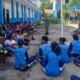 Tanamkan Disiplin, Babinsa Koramil 1803-01 Ajar PBB Siswa Baru di SMA YPK Nazaret
