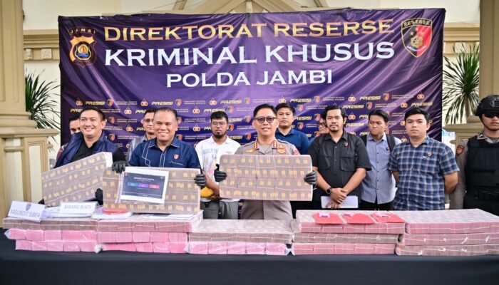 Polda Jambi Ungkap Dugaan Pembobolan Sistem Bank Jambi, Tiga Tersangka Ditetapkan