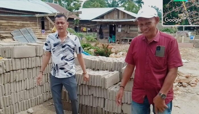 Tinjau Lapangan, Jamil Hasan Soroti Kualitas Material Pembangunan Huntap