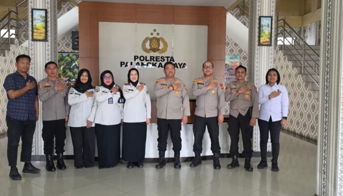 Perkuat Sinergi Keamanan, Lapas Perempuan Palangka Raya Jalin Koordinasi dengan Polresta Setempat