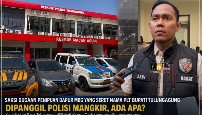 Saksi Kunci Dugaan Penipuan Dana Dapur MBG Rp1,5 Miliar yang Seret Nama Plt Bupati Tulungagung Mangkir dari Panggilan Polisi, Kasat Reskrim Buka Suara