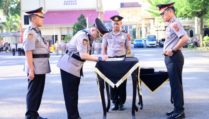 Kapolda Jambi Pimpin Sertijab PJU dan Kapolres, Tegaskan Penguatan Kinerja Menuju Polri Presisi