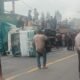 Diduga Truk Rem Blong, Tabrakan Beruntun Terjadi di Sibolangit Deli Serdang