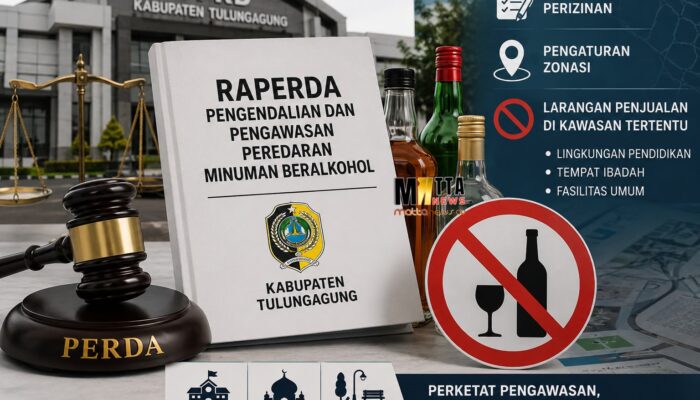 Raperda Pengendalian Minol Tulungagung Masuki Tahap Final, Perda Segera Disahkan untuk Perketat Pengawasan Peredaran Alkohol