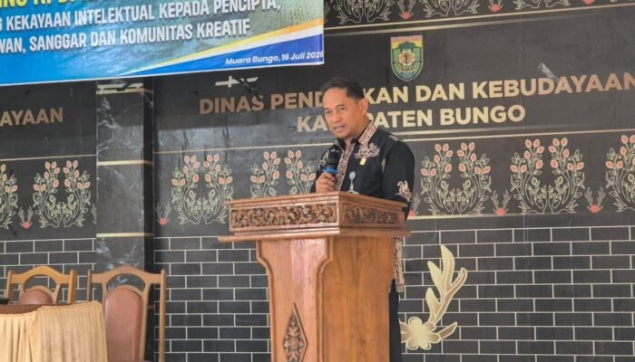 Kanwil Kemenkum Jambi Dorong Seniman dan UMKM Bungo Lindungi Kekayaan Intelektual