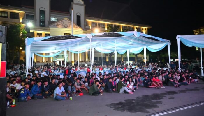 Ribuan Warga Padati Mapolda Jambi Nobar Final Piala Dunia 2026, Polda Hadirkan Hiburan dan Pengamanan Maksimal