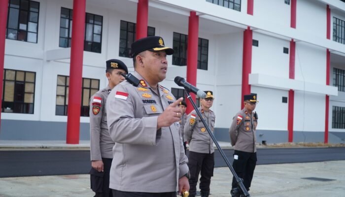 Polres Kapuas Hulu Gelar Apel Siaga, Kerahkan 4 Satgas Amankan Pekan Gawai Dayak Ke-IV 2026
