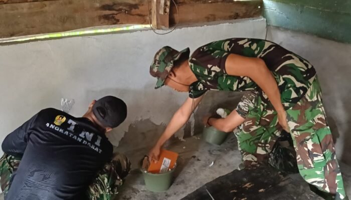 Sasaran 5 TMMD ke 129 Rumah Suarni Hampir Selesai