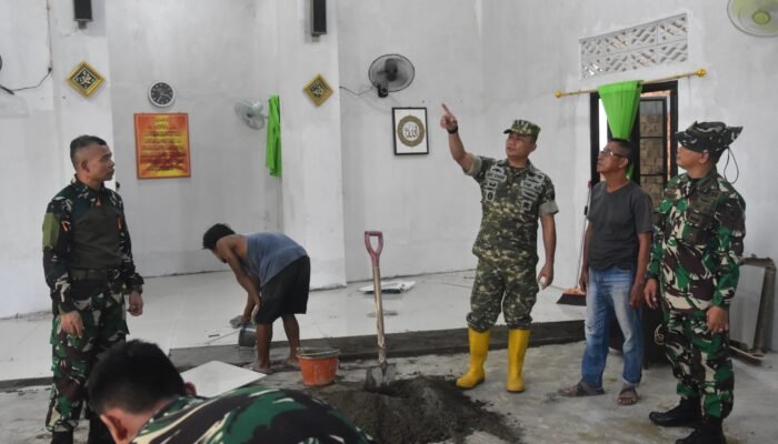 Wadan Satgas Harapkan Sumur Bor, RTLH dan Rehab Musholla Bermanfaat Untuk Masyarakat