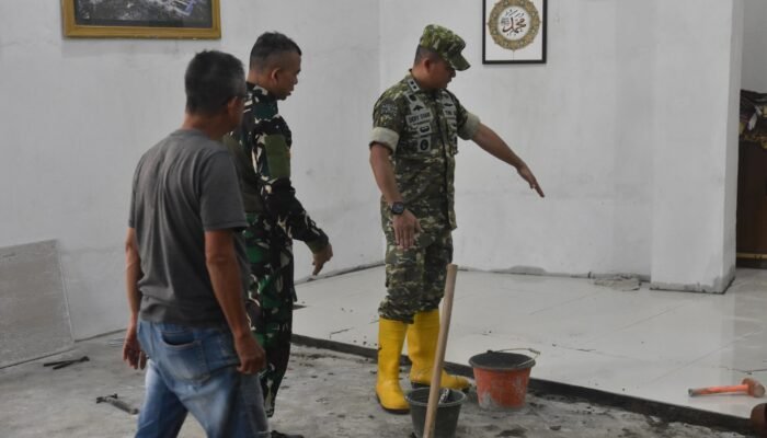 Pastikan Sempurna, Wadan Satgas TMMD Ke-129 Tinjau Langsung Lokasi Sumur Bor