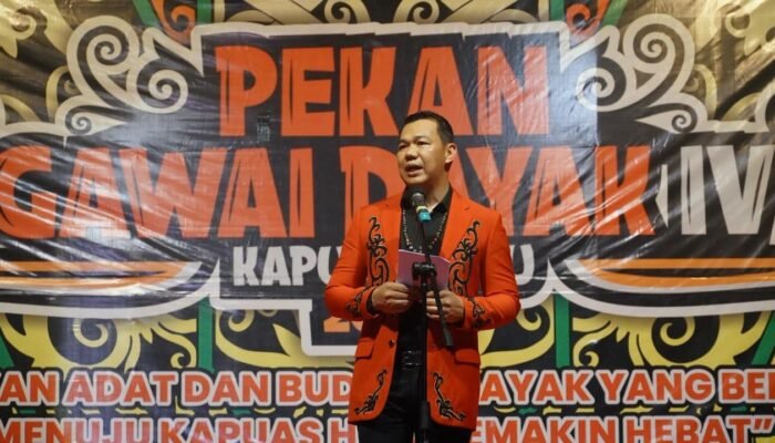 Resmi Dibuka, Bupati Fransiskus Diaan: Gawai Dayak Simbol Persatuan dan Aset Pariwisata Kapuas Hulu