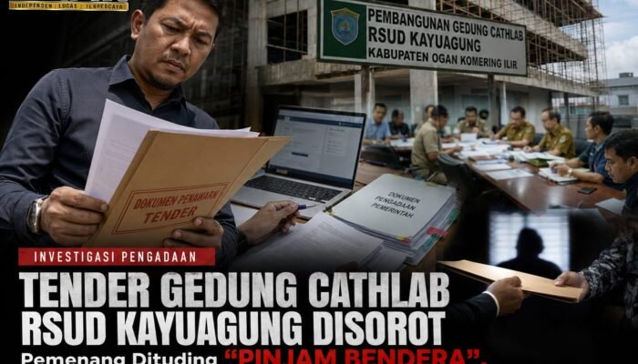Pemenang Tender Gedung Cathlab RSUD Kayuagung Sarat Rekayasa Peserta Desak Lelang Diulang