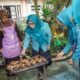 Perkuat Semangat Ketahanan Pangan dari Desa, Ketua TP PKK Muba Tinjau Panen Padi Organik dan Ikan Nila