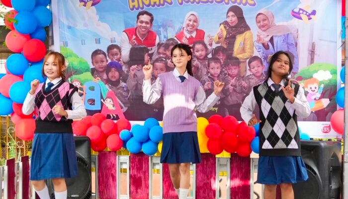 Pertamina Patra Niaga Regional Sumbagsel Rayakan Hari Anak Nasional dengan Ruang Belajar Kreatif di Kampung Literasi 26 Ilir