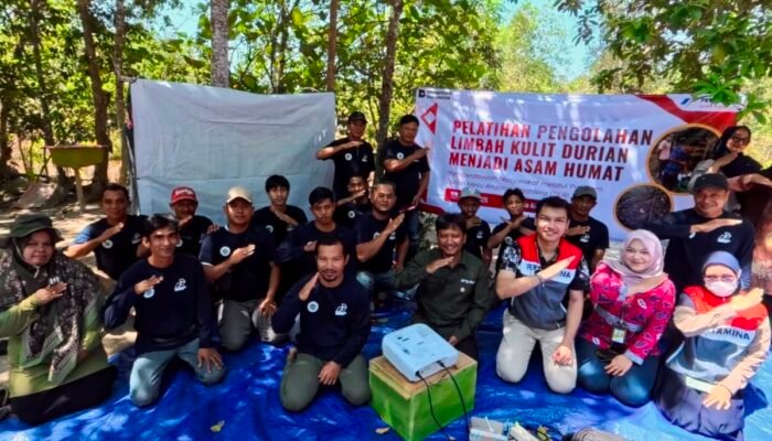 Pertamina Patra Niaga Regional Sumbagsel Kembangkan Inovasi Penyubur Tanah Alami dari Limbah Kulit Durian di Bangka