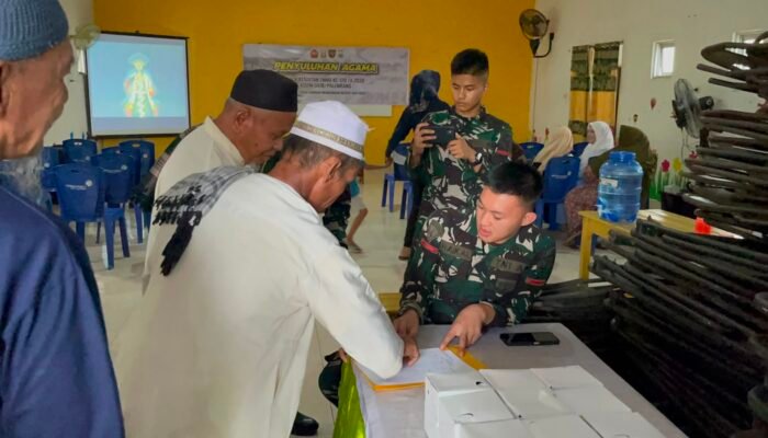 Bintaldam II/Sriwijaya Jadi Narsum Dalam Penyuluhan Agama 