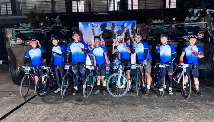 GOWES 150KM! Komunitas Road Bike Kapuas Hulu Ramaikan Tanjungpura Tour de Singkawang