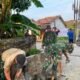 Tak Hanya Fokus Penyelesaian Rumah Saja, Satgas TMMD ke 129 Juga Bersihkan Gorong – Gorong