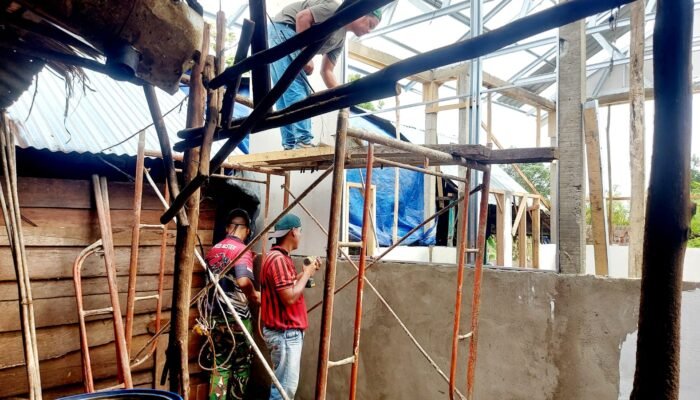 RTLH Rumah Sriyanti Tunjukkan Kemajuan Signifikan