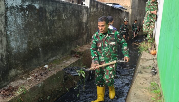 Begini Semarak Satgas TMMD ke-129 Kodim 0418/Palembang Bersama Warga Talang Jambe 