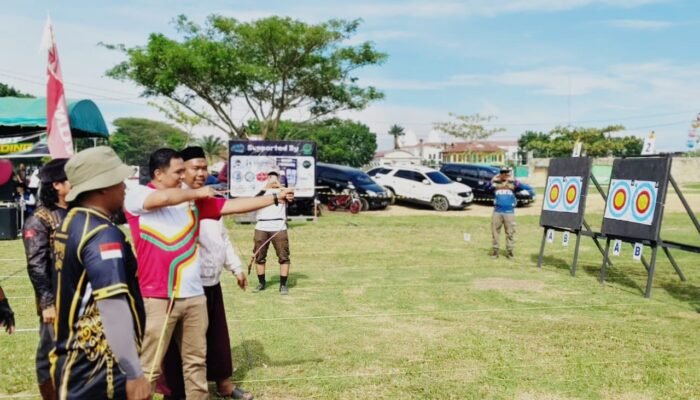 Plt Kadis Parekrafpora Aceh Tamiang Buka Open Archery Championship 2026